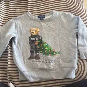 Polo Ralph Lauren Bear Crewneck Toddler boys Sweatshirt size 2t